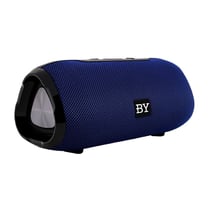 Enceinte Bluetooth Étanche Stéréo 3D Son Puissant Support TF AUX FM Autonomie 6h Bleu YONIS