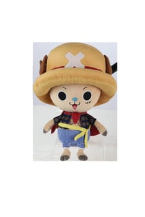 One Piece - Peluche 20cm - Chopper x Luffy - Version Nouveau Monde - Sakami