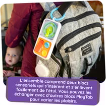 Jeux d'activités modulables de voyage - play tab nomade - dès 12 mois