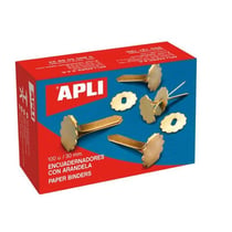 Apli Agipa - Attache parisienne avec oeillet Ronde 30 mm Doré