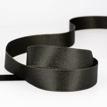 Disquette 25m Satin scintillant Noir/or