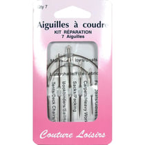 Aiguille à coudre main - Gros travaux - Assortiment x 7 pcs