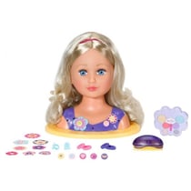 Tete a coiffer et a maquiller baby born sister 27 cm - zapf creation - poupee et accessoires