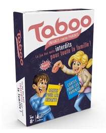 Taboo enfants contre parents - jeu des mots interdits - hasbro - e4941 - jeu famille ambiance