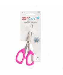 Ciseaux couturière micro-denture 13,5cm Love - Prym Rose