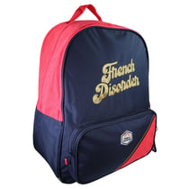 Sac à Dos FRENCH DISORDER 42 CM - 2 compartiments Colorblock Rouge
