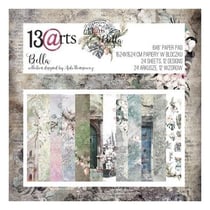 8 papiers scrapbooking 30 x 30 cm 13@rts BELLA