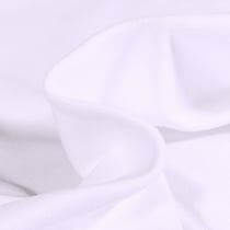 Tissu Jersey Bord côte uni Blanc