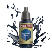 Peinture acrylique pour figurines - THE ARMY PAINTER - Bleu Highlord - Monocouche - Séchage rapide - Finition mate