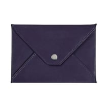 ENVELOPPE PAPIERS IDENTITE - CUIR Satiny - 14x9,5 cm