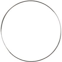 Anneau métallique, d 7 cm, ép. 1,5 mm, argent, 10 pièces/ 1 Pq.