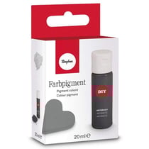 Pigment en poudre 20 ml pour peinture sur céramique - Gris anthracite