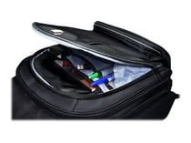 PORT Designs Sac à dos PC business pour ordinateur portable avec protection pluie MANHATTAN 22 litres 15.6/17 pouces noir