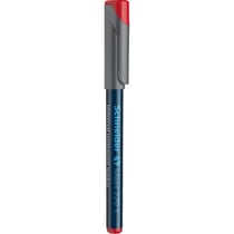 Lot de 10 marqueurs permanents pointe super fine - SCHNEIDER - Maxx 220 - Rouge