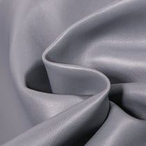 Tissu Simili cuir souple et épais uni Roma Gris