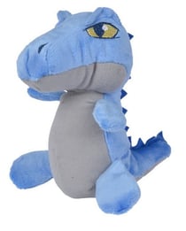 Peluche dinosaure mosasaure 17 cm - jurassic world - dino tyrannosaure - doudou licence