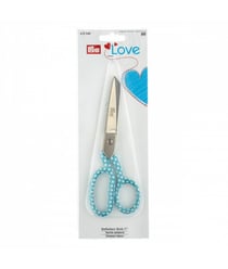 Ciseaux tissus 18cm Love - Prym Bleu vendu par 50 cm