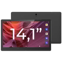 Tablette Tactile 14.1 Pouces 4G Grand Écran Full HD Android ROM 4Go+128Go Noir YONIS