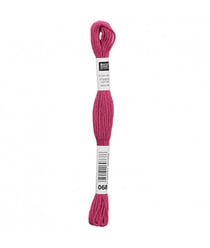 Fil à broder mouliné Uni - Rico Design 068 Rose