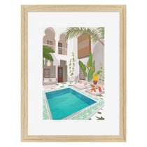 Image encadrée Bohème 30x40 cm