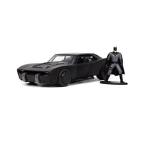 Batman Hollywood Rides 2022 - Réplique 1/32 Batmobile métal 2022 avec figurine de Batman