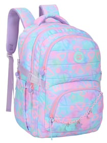 Sac à dos scolaire – MARSHMALLOW FUNNY LOVE – Rose – 2 compartiments