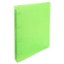 Classeur 4 anneaux 30 mm polypropylène Chromaline - A4 maxi - Vert - x 10 - Exacompta