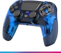 Manette sans Fil PS4/PS3/PC/Android/iOS - Oniverse - Sortie Casque Stéréo, Gyro 6 Axes Revolt Bleu