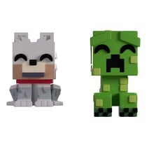 Minecraft - Figurines Wolf and Creeper Monitor Buddiez