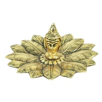 Porte-bâtons d'encens Bouddha dans fleur de lotus