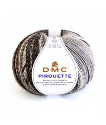 Fil à tricoter PIROUETTE - 200gr - DMC 694 Gris