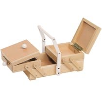 Boîte à couture poignée blanche