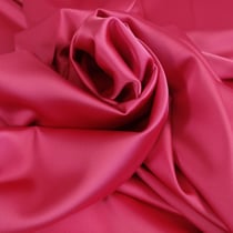 Tissu Satin Duchesse extensible Rose fuchsia