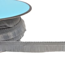 Bobine 25m petite frange 13mm gris clair