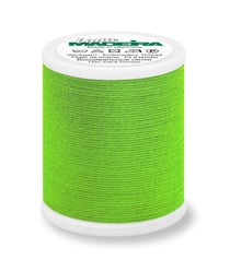 Laissez Libre Cours à Votre Créativité avec le Fil à Broder Lana N°12 de Madeira - 200M pour brodeuse et surjeteuse 3908 Vert Printemps