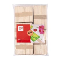 Apli Agipa - Bâtonnets en Bois Tailles assorties naturel 800  pièces