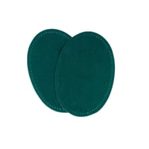Renforts coudes et genoux - Thermocollants - Vert émeraude