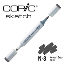 Copic - Marqueur à l'alcool Copic Sketch N8 Neutral Gray No.8