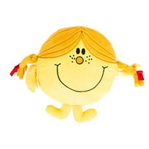 Peluche Madame Bonheur - Monsieur Madame - Jaune - 22 cm