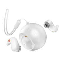 Ecouteurs Bluetooth Rose Sans Fil HiFi Stéréo Étanche IPX5 Avec Boîtier De Charge Blanc YONIS