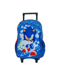 Sac à dos à roulettes Mybagstory - Bleu - Sonic