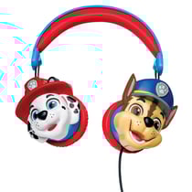 Casque stéréo filaire pliable avec limitation de volume d'écoute La Pat ‘Patrouille 3D