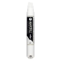 Marqueur - Peinture acrylique - Blanc - Permanent - Pointe rectangulaire 15mm - Marbel - Darwi