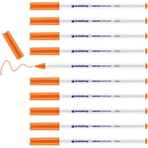Lot de 10 feutres pour textiles EDDING 4600 Orange 1 mm
