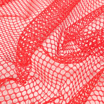 Tissu Filet Vrac mesh Rouge griotte
