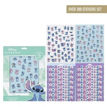 Set de 300 Stickers Angel & Stitch Disney