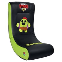 Fauteuil à bascule gaming Brawl Stars Spike - Similicuir noir et vert - Subsonic
