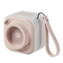Mini Enceinte Bluetooth Stereo Sans Fil Ultra Portable Son 360° Haute Puissance 5W Rose YONIS