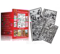 Tableau velours a colorier POCKET ANIMAUX DE LA FERME Sericolor