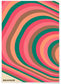 Affiche Bauhaus 9 | A3 : 29,7x42cm